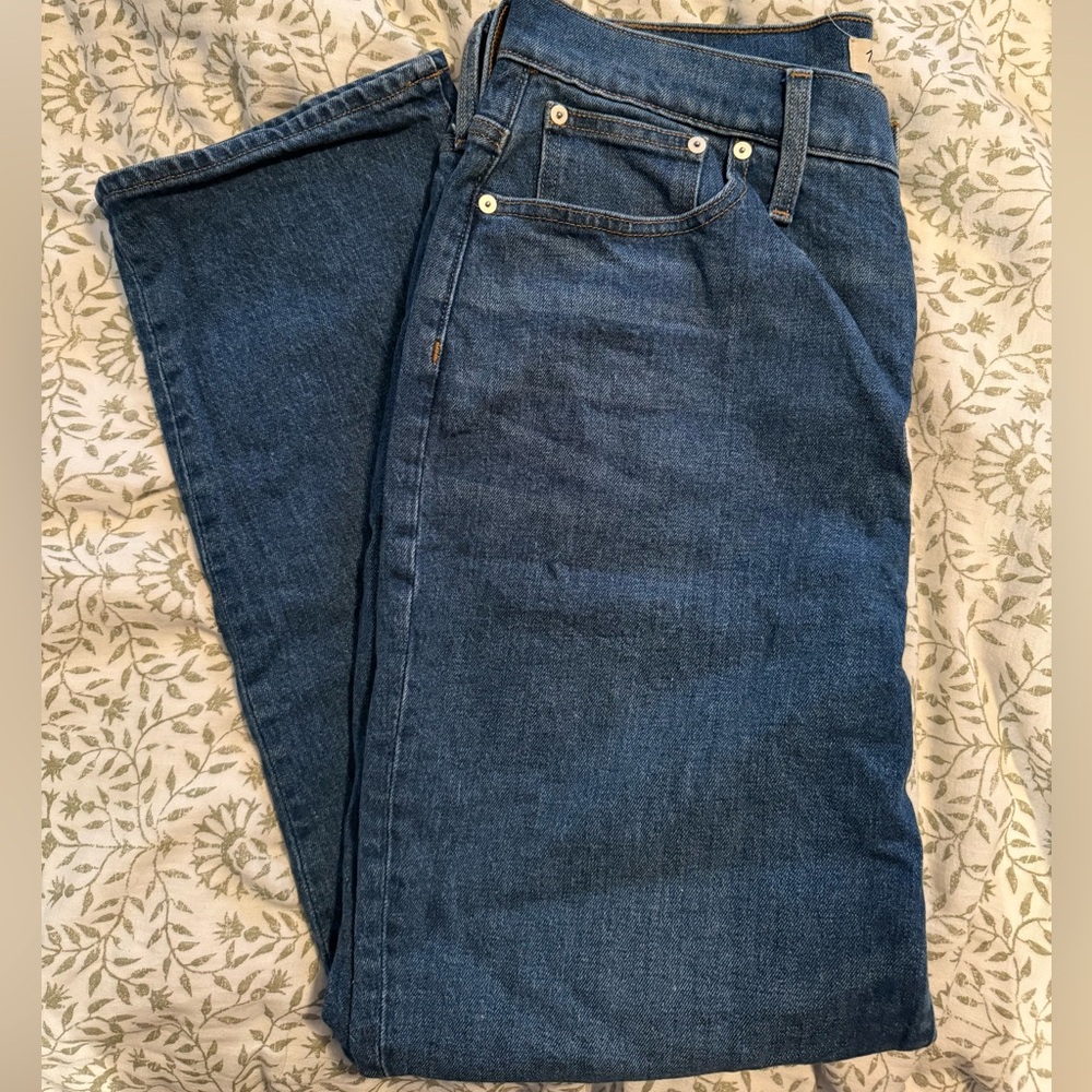 Madewell perfect vintage straight jean